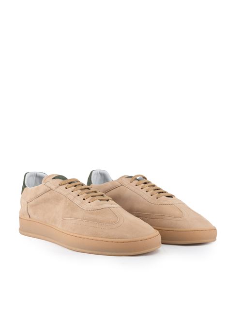 Sneakers Akira Amalfi in suede Ecru'/abete SOLDINI | 80000 A SL2ECRU'+ABETE